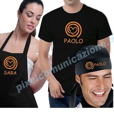 GREMBIULE BANDANA T SHIRT CHEF